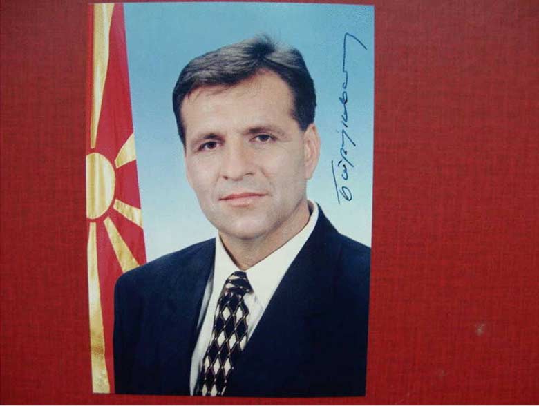 Boris Trajkovski, Macedonian President | Virtual Macedonia